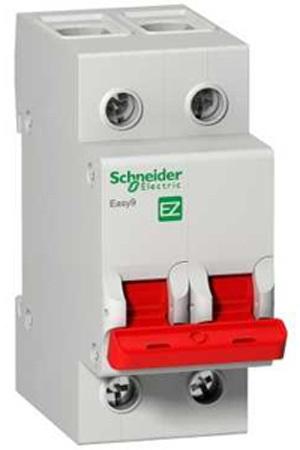 

Рубильник мод. SCHNEIDER ELECTRIC EASY9 EZ9S16280 2П 80А 400В