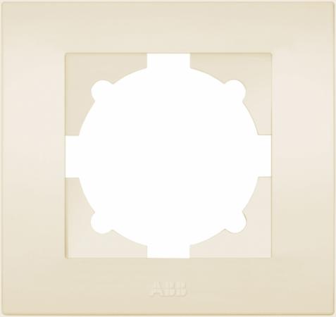 

Рамка ABB COSMO 612-010300-271 кремовый 1 постовая