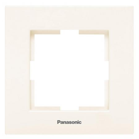 

Рамка PANASONIC WKTF0801-2BG-RES Karre Plus 1м крем