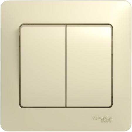 

Выключатель SCHNEIDER ELECTRIC 275218 Glossa 2-кл. сп беж. gsl000252