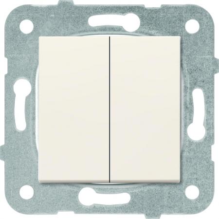 

Механизм выключателя PANASONIC WKTT0009-2BG-RES Karre Plus 2кл крем
