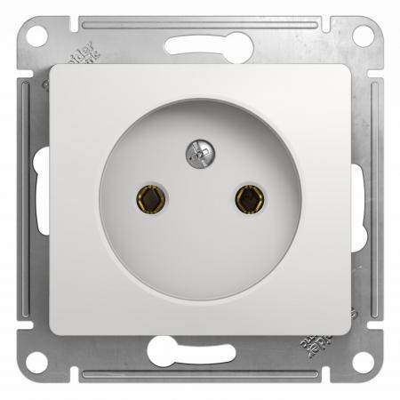 

Механизм розетки SCHNEIDER ELECTRIC GSL000141 Glossa 1-м без заземл. бел.