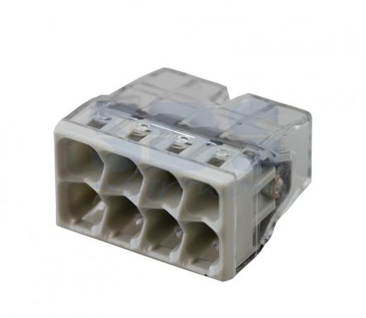 

2273-248 Электромонтажные экспресс-клеммы (8*2.5мм2 с пастой) 50шт WAGO