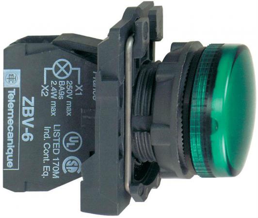 

Лампа сигнальная Schneider Electric 22мм 24В зеленый XB5AVB3