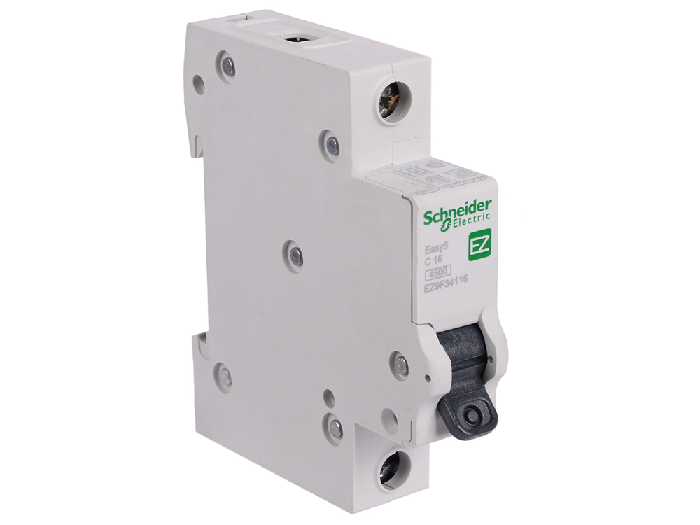 

Автоматический выключатель Schneider Electric EASY 9 1П 16A C EZ9F34116