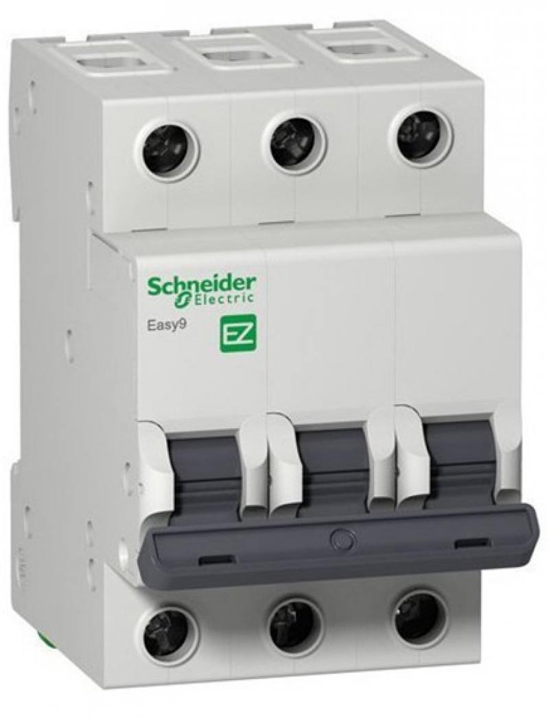 

Автоматический выключатель Schneider Electric EASY 9 3П 63A C EZ9F34363