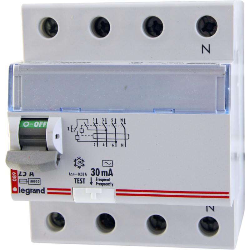 Автоматический выключатель дифференциального тока 25а 30ма