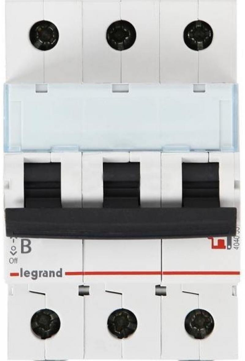 

Автоматический выключатель Legrand TX3 6000 тип B 3П 25А 404002