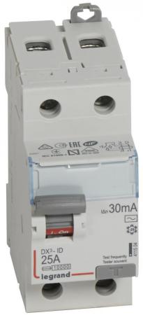 

УЗО Legrand DX3 1П+Н C25А 30MA-AC 25A 411504