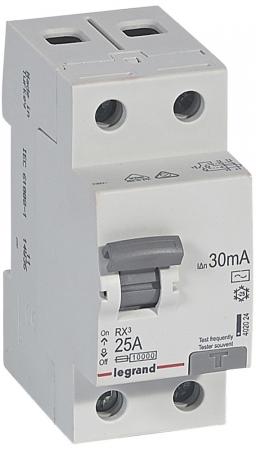 

Legrand 402024 RX3 ВДТ 30мА 25А 2П AC