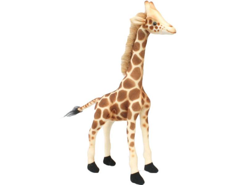 

Мягкая игрушка жираф Hansa 3731 27 см бежевый искусственный мех