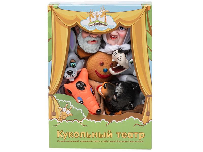 

Игровой набор Жирафики Кукольный Театр - Колобок 7 предметов 68317