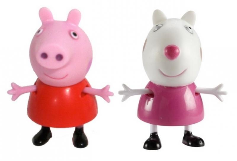 

Игровой набор Peppa Pig Пеппа и Сьюзи 2 предмета 28816