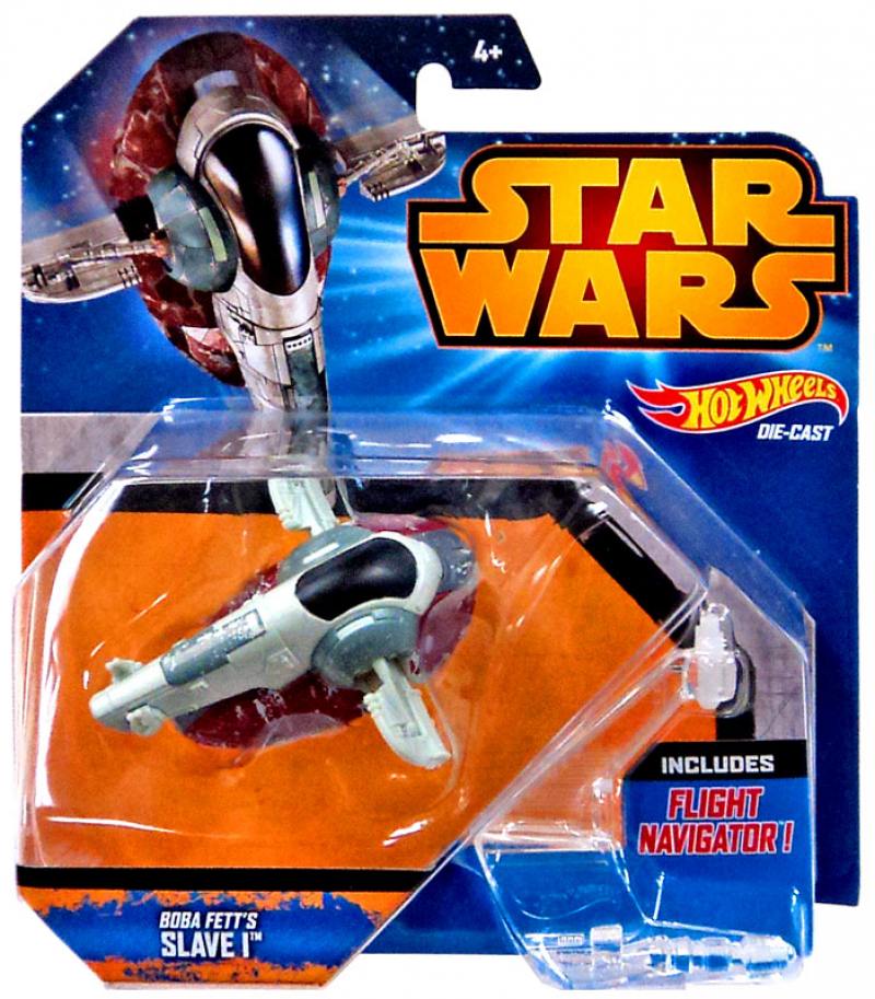 Звездолет Mattel Hot Wheels Star Wars Boba Fett's Slave I CGW52
