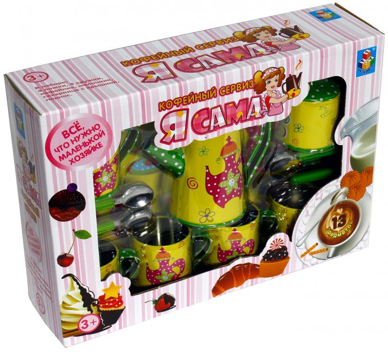 

Кофейный сервиз "Я Сама" (4 вида) Т57243 1toy