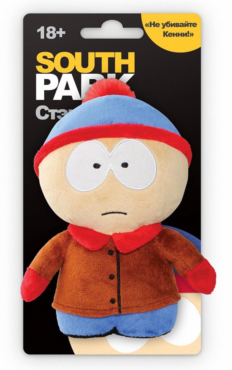 

1toy Южный парк мягк.игр.Стэн 12см с чипом Т57485