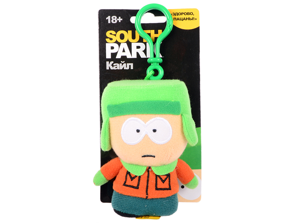 

1toy Южный парк мягк.игр.Кайл 12см с чипом Т57486