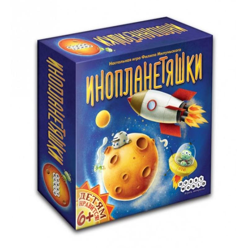 

Настольная игра HOBBY WORLD Инопланетяшки 1527