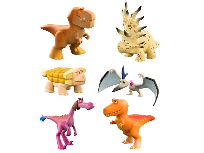 

Набор фигурок Good Dinosaur Анкилозавр, Раптор, Бутч, Ремси, Аконтофиопс, Птеродактиль 62309