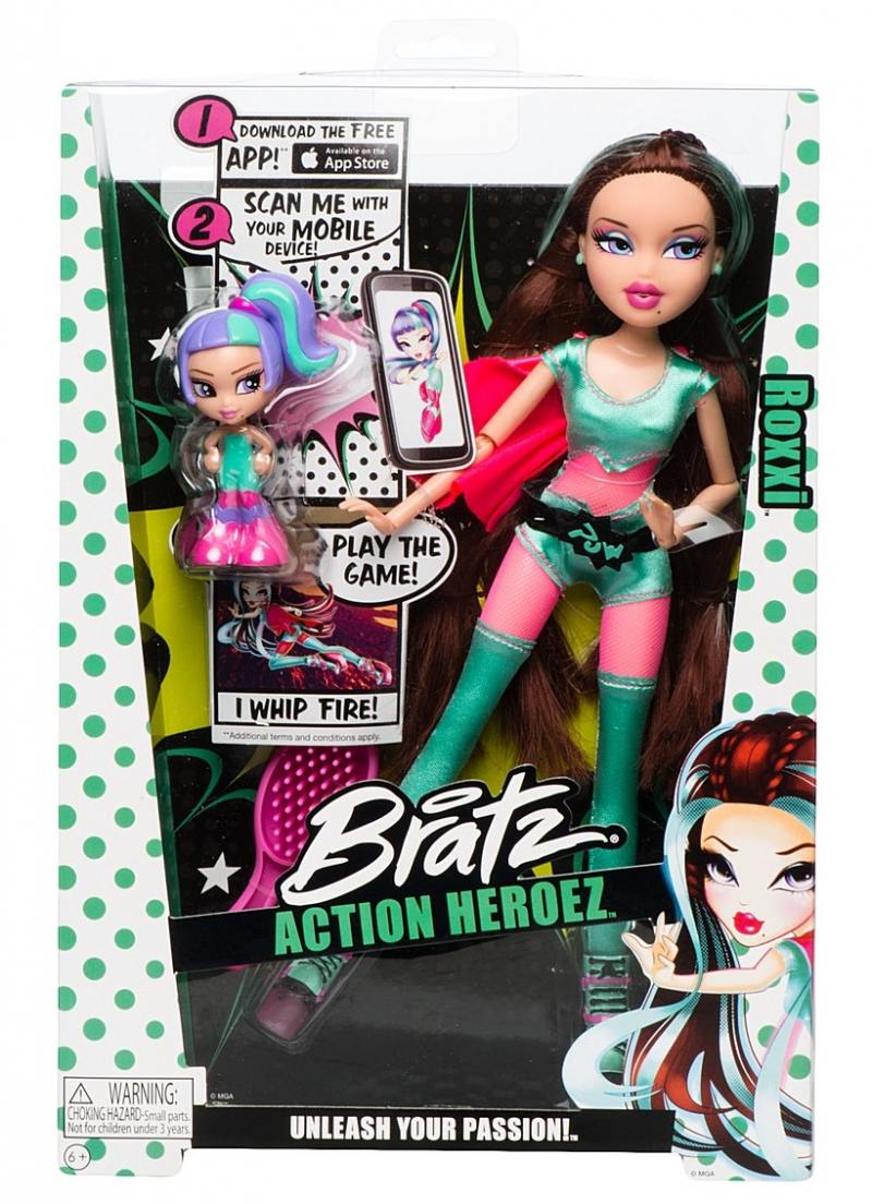 

Кукла Bratz Супергерои Рокси 29 см 525653