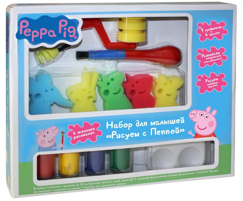 

Набор для малышей Peppa Pig "Рисуем с Пеппой"