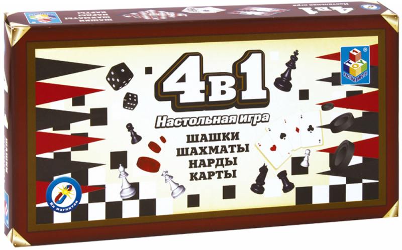

Настольная игра 1Toy 4 в 1