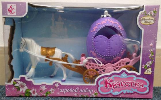 

Карета для кукол 1toy Т59150