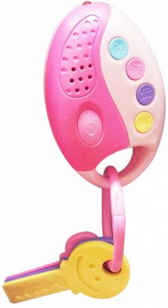 

Интерактивная игрушка 1toy Автоключики для девочки, свет, звук, 14*5*21 см, коробка