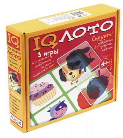 

Настольная игра лото АЙРИС-ПРЕСС "Силуэты" (4+) 25300