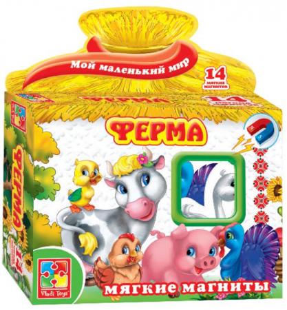 

Магнитная игра развивающая Vladi toys "Мой маленький мир" - Ферма VT3101-03
