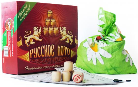 

Настольная игра лото Владспортпром Русское лото (Владимир) ВЛ7