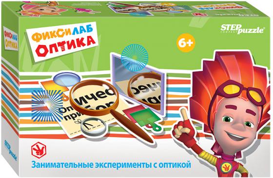 

Развивающая игра Step Puzzle Фиксилаб "Оптика" 19 предметов