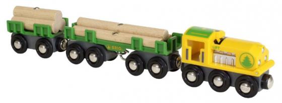 

Товарный поезд Brio «Лесовоз» 33775