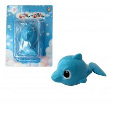 

1toy Буль-Буль, зав. Игр. Для ванной, дельфин, 13 см