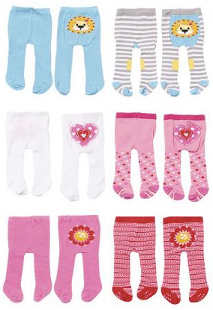 

Колготки для кукол Zapf Creation Baby Born "Львенок / Сердечко / Цветочек", 2 пары в ассортименте 87