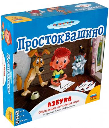 

Настольная игра развивающая ЗВЕЗДА "Простоквашино: Азбука"