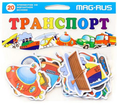 

Магнитная игра развивающая MAG-RUS "Транспорт" NF1011