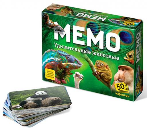 

Настольная игра обучающая Бэмби "Мемо" - Удивительные животные 7207