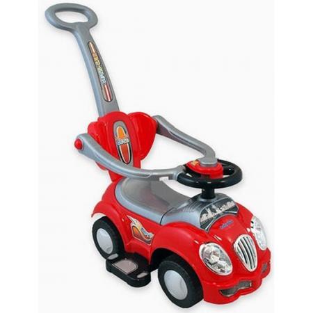 

Baby Care, Каталка детская Cute Car (музыкальный руль) Синий/Красный (Blue/Red)