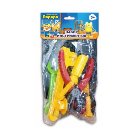 

1toy"Пингвинёнок Пороро" наб.инструм.10 шт.,пак.с хедером