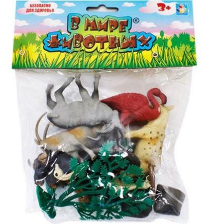 

1toy "В мире животных" живот.африки 10шт.пакет с хед.24х18х5см.