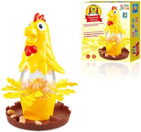 

Настольная игра развивающая 1toy Бешеная курица Т10829