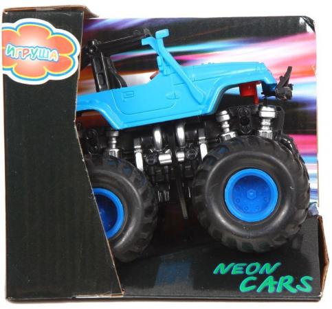 

YAKO, Игрушка детская «Машинка», фрикционный механизм NEON, 8391R-4