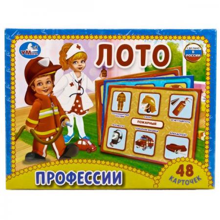 

ЛОТО БУМАЖНОЕ "УМКА" ПРОФЕССИИ 48 КАРТОЧЕК В КОР. в кор.20шт