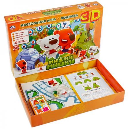 

НАСТОЛЬНАЯ 3D ИГРА-ХОДИЛКА "УМКА" МИ-МИ-МИШКИ. В КОР. в кор.22шт