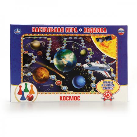 

НАСТОЛЬНАЯ ИГРА-ХОДИЛКА "УМКА" КОСМОС В РУСС. КОР. в кор.20шт