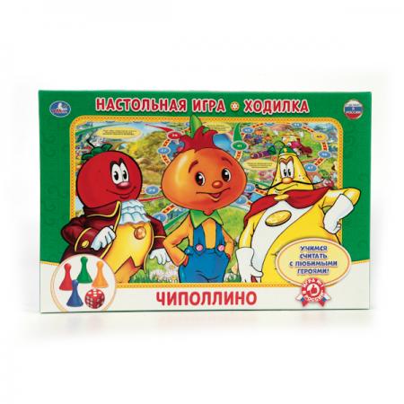 

НАСТОЛЬНАЯ ИГРА-ХОДИЛКА "УМКА" ЧИППОЛИНО В РУСС. КОР. в кор.20шт