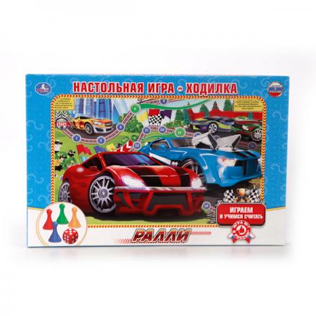 

НАСТОЛЬНАЯ ИГРА-ХОДИЛКА "УМКА" РАЛЛИ В РУСС. КОР. в кор.20шт