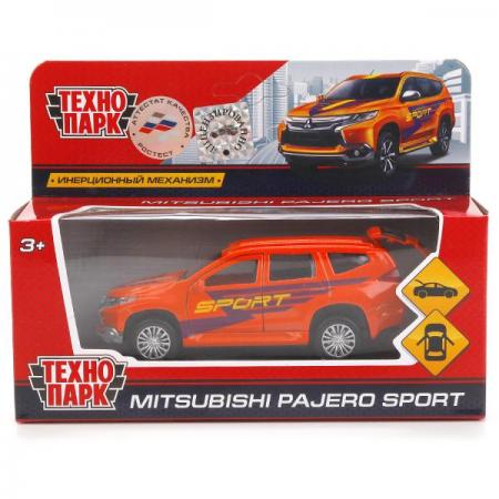 

МАШИНА "ТЕХНОПАРК" МЕТАЛЛ. ИНЕРЦ. "MITSUBISHI PAJERO SPORT" 12СМ, ОТКРЫВ. ДВЕРИ В КОР. в кор.2*36шт
