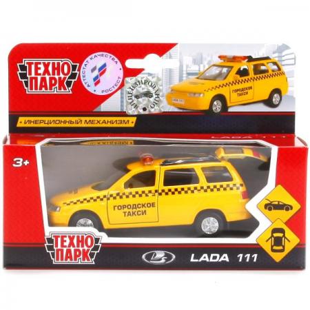 

МАШИНА "ТЕХНОПАРК" МЕТАЛЛ. ИНЕРЦ. LADA 111 ТАКСИ 12СМ, ОТКРЫВ. ДВЕРИ И БАГАЖНИК В КОР. в кор.2*24шт